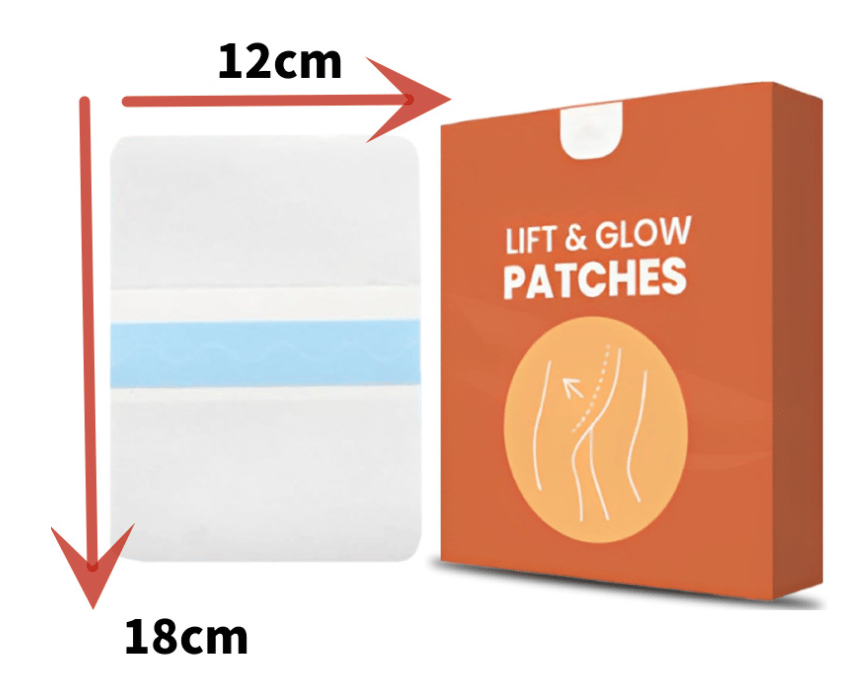 Lift & Glow Beenpleisters - 10 Stuks