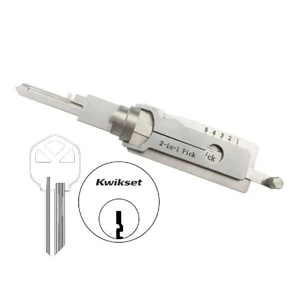 Roestvrijstalen Lockpickset