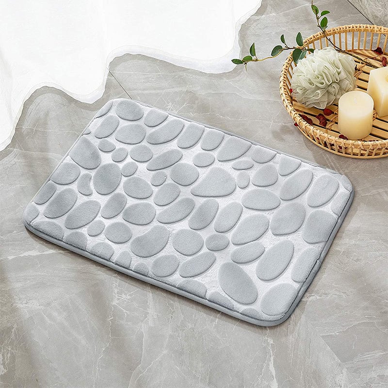 🔥Antislip Badkamermat met kiezelpatroon