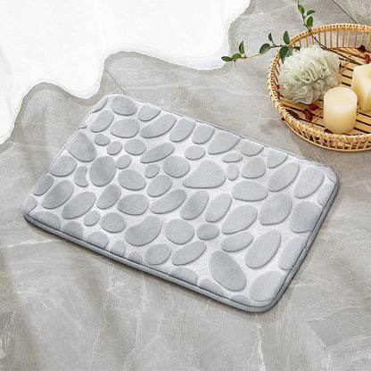 🔥Antislip Badkamermat met kiezelpatroon