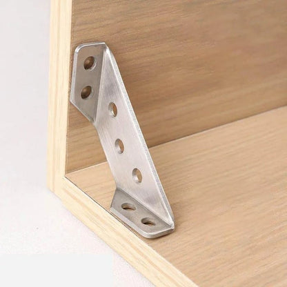 Roestvrijstalen Hoekverbinding - 10 Stuks