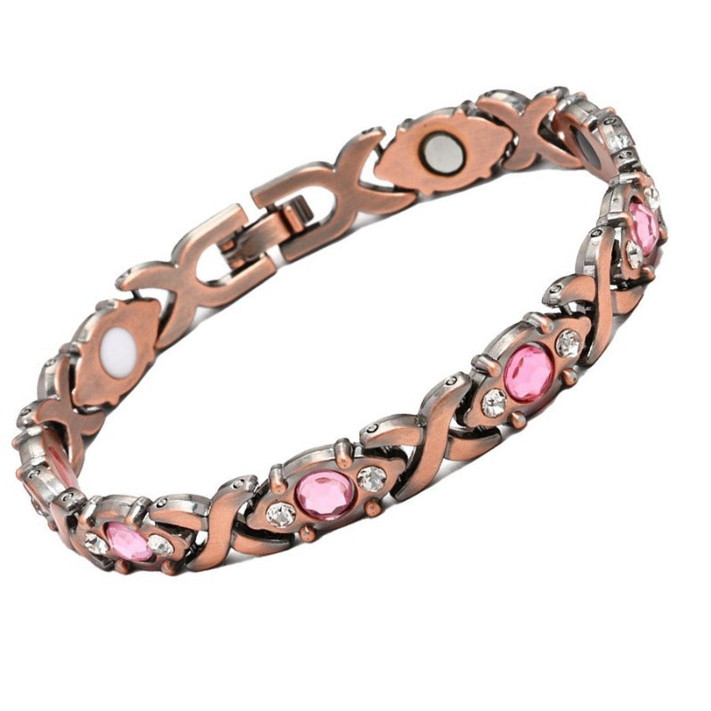 Roségouden Magnetische Armband