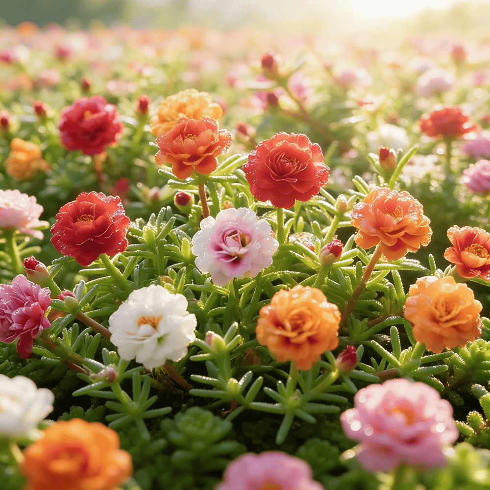 🌸Mosroos Zadenmix (1000 stuks) – 🌿Postelein / Zonneroosjes