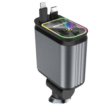 Uittrekbare Kabel Autolader