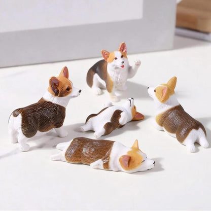 Handgeschilderde mini-kattenbeeldjes voor op je bureau 😺