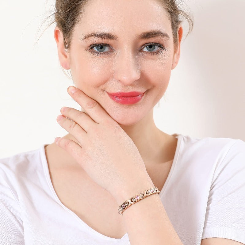 Roségouden Magnetische Armband