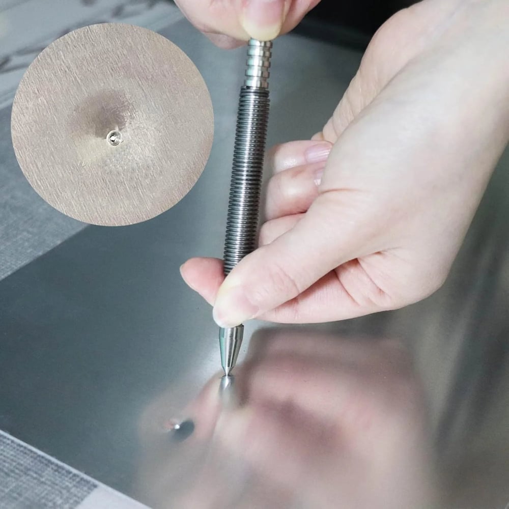 Automatische Centerpons en Mini Hamer - 2 Stuks