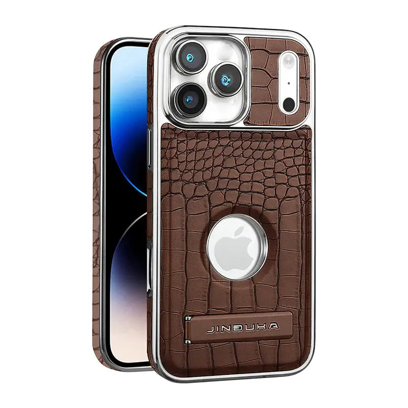 Krokodillenpatroon iPhone Hoesje