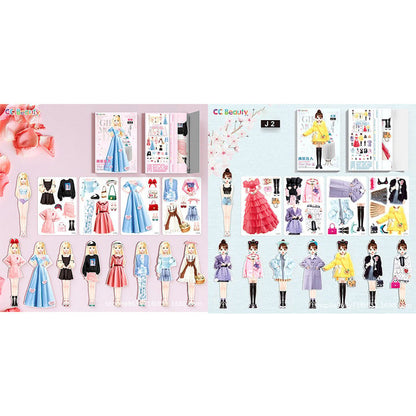 Magnetische prinsessenkledingboek