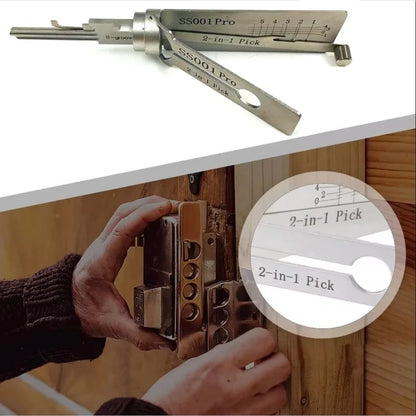 Roestvrijstalen Lockpickset