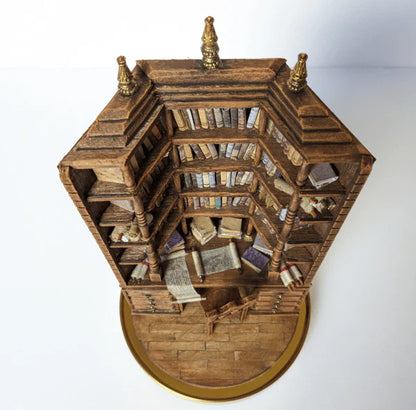 De miniatuurbibliotheek “The Bay Library”