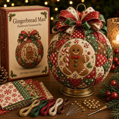 DIY Kerstballen Patchworkset