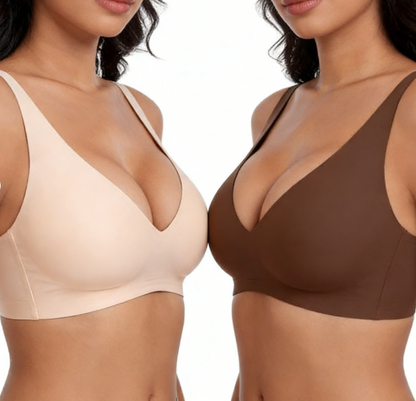Naadloze Jelly Push-Up Beha zonder Beugels