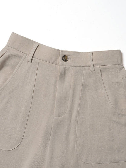 Katoen-Linnen Broek voor Dames