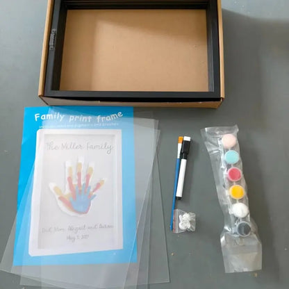 DIY Handafdruk Kunstwerk