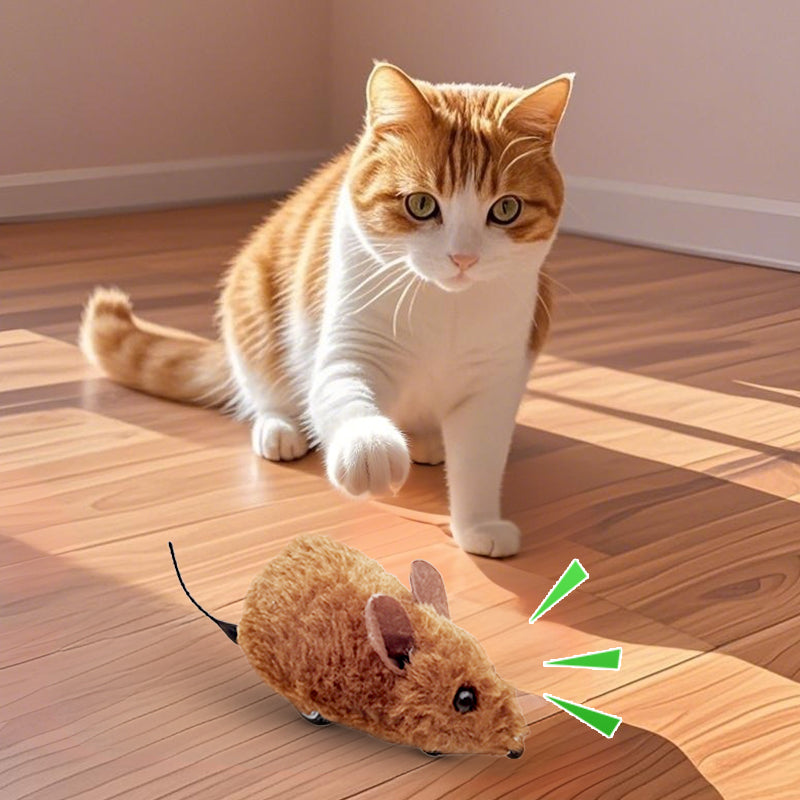 🐭 Interactief, bewegend muisspeeltuig voor katten