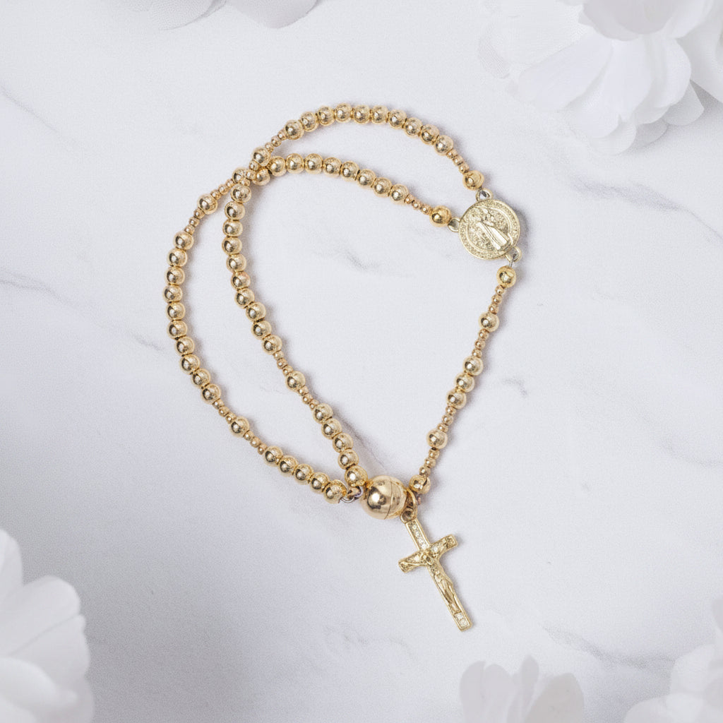 Religieuze Rozenkrans Armband