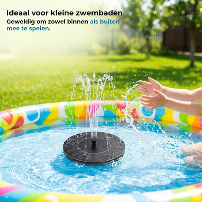 Automatische Fontein op Zonne-Energie
