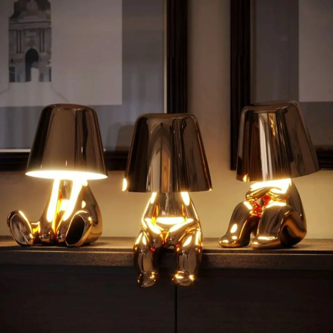 Touch Designer Lamp: 'De Denker'