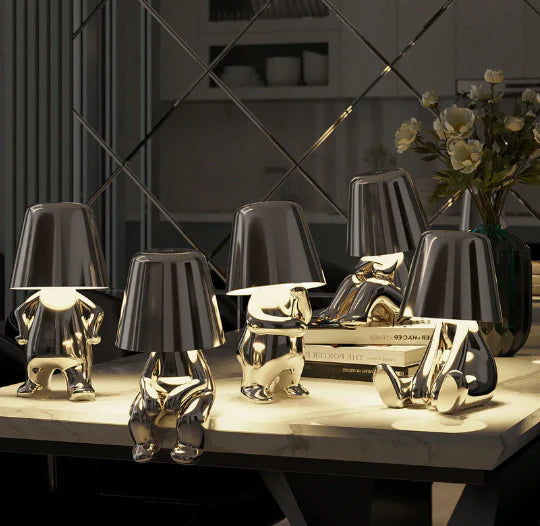 Touch Designer Lamp: 'De Denker'