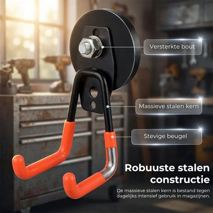 Magnetische Haak met Dubbele Klauw voor Zwaar Gebruik