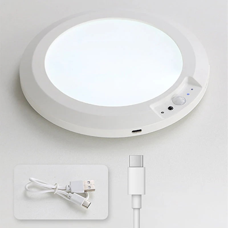 Magnetische Plafondlamp met Bewegingssensor