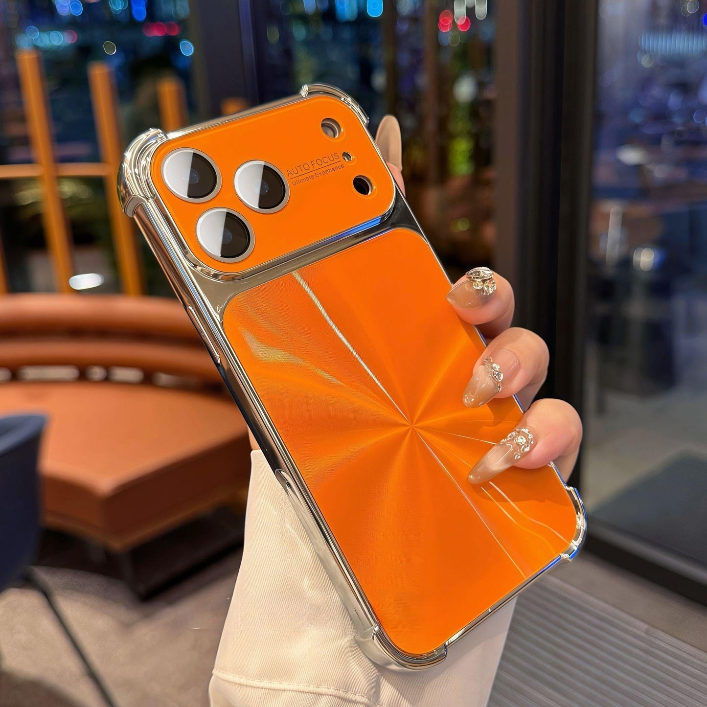 Iphone Hoesje met CD-Textuur Ontwerp