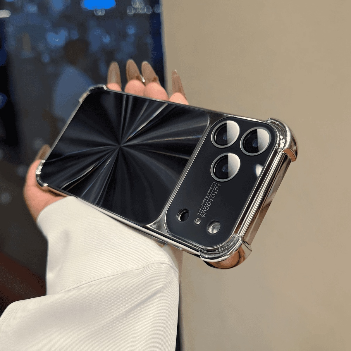 Iphone Hoesje met CD-Textuur Ontwerp