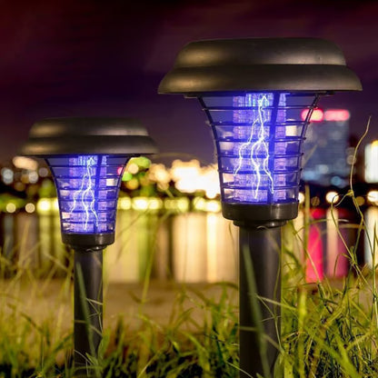 Anti-Muggen LED Tuinlamp op Zonne-Energie