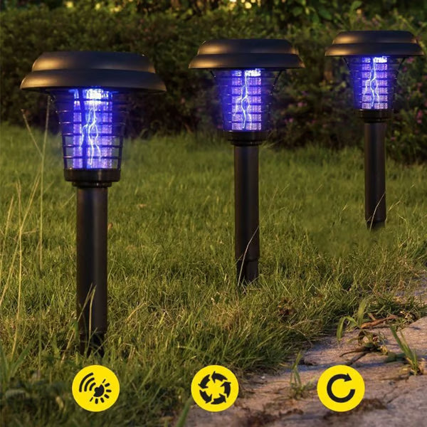 Anti-Muggen LED Tuinlamp op Zonne-Energie