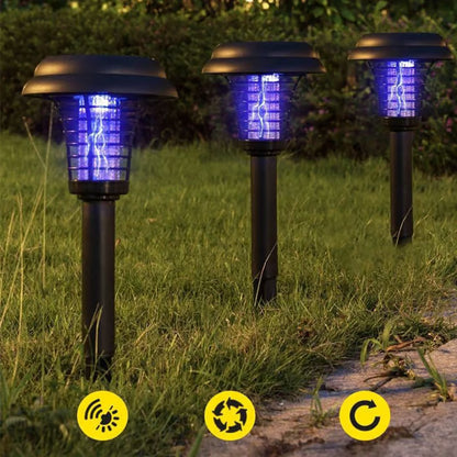 Anti-Muggen LED Tuinlamp op Zonne-Energie