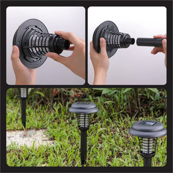 Anti-Muggen LED Tuinlamp op Zonne-Energie