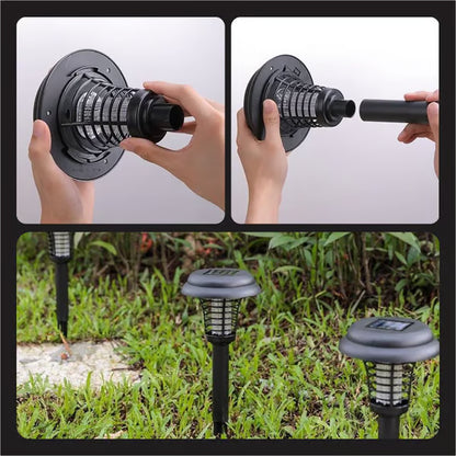 Anti-Muggen LED Tuinlamp op Zonne-Energie