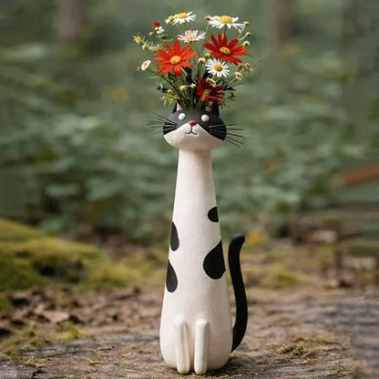 Purrfect Kat Vazen – Decoratieve Kattenbloemvazen