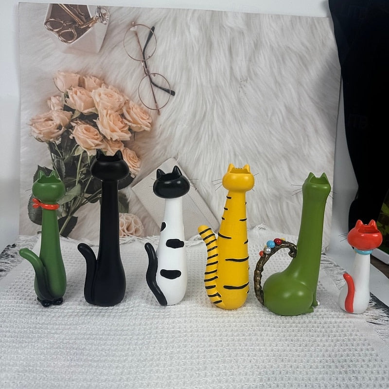 Purrfect Kat Vazen – Decoratieve Kattenbloemvazen