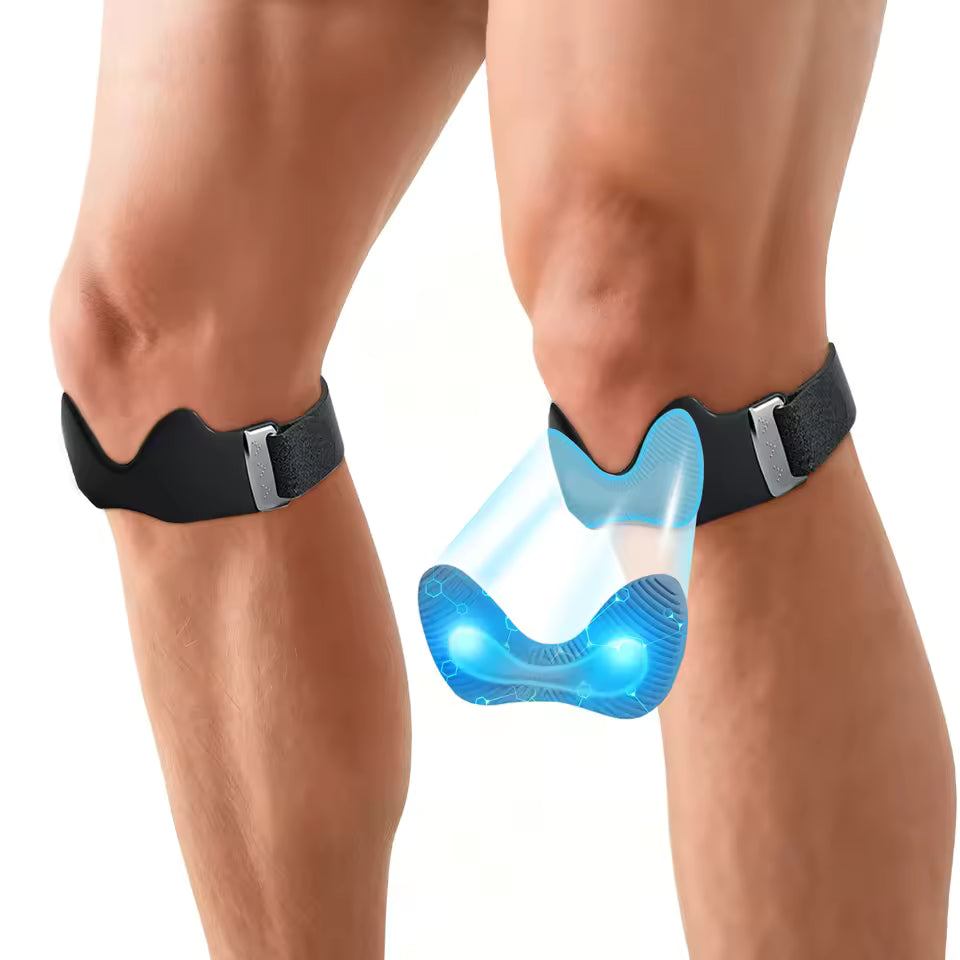 Siliconen Patellaband – Ademend en Schokdempend