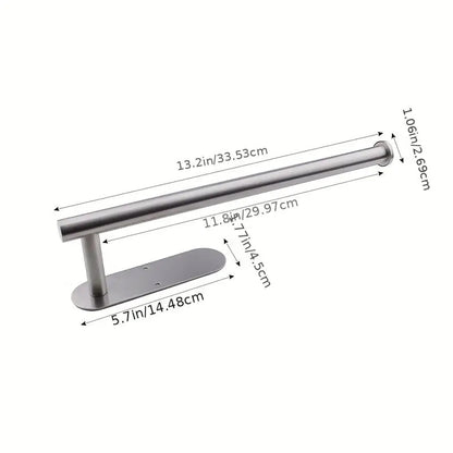 Toiletrolhouder Boorvrije Wandmontage - Roestvast Staal