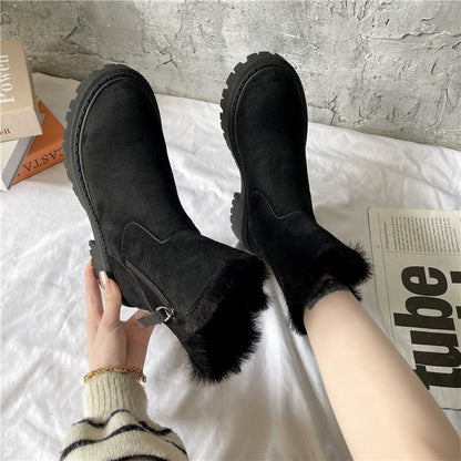 Polaire sneeuwboots voor dames ⚡ Nieuw