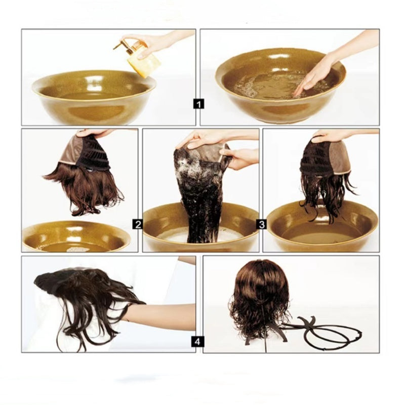 50cm Krullende, Golvende Frizz-Haarextensions