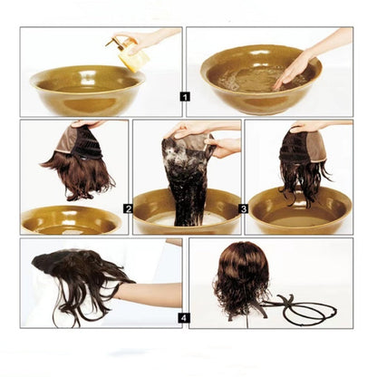 50cm Krullende, Golvende Frizz-Haarextensions
