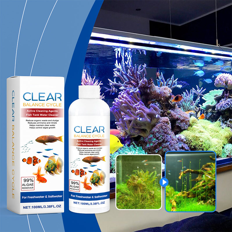 Krachtige Aquariumreiniger