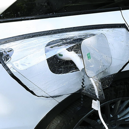 Auto Oplaadpoort Regenhoes - Magnetisch en Waterdicht