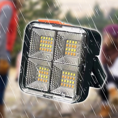 Draagbare Kampeerlamp op Zonne-Energie met 4 Verlichtingsstanden