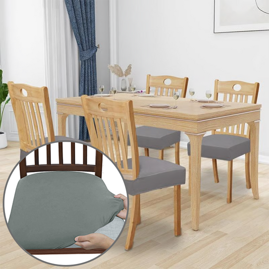 Rekbare waterdichte stoelhoezen (1 set van 4)