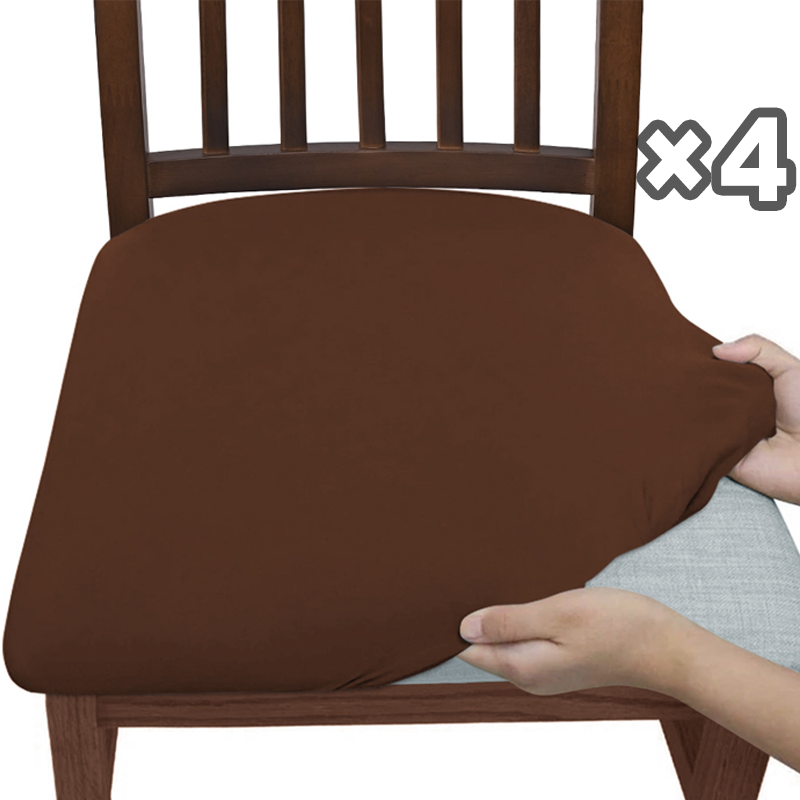 Rekbare waterdichte stoelhoezen (1 set van 4)