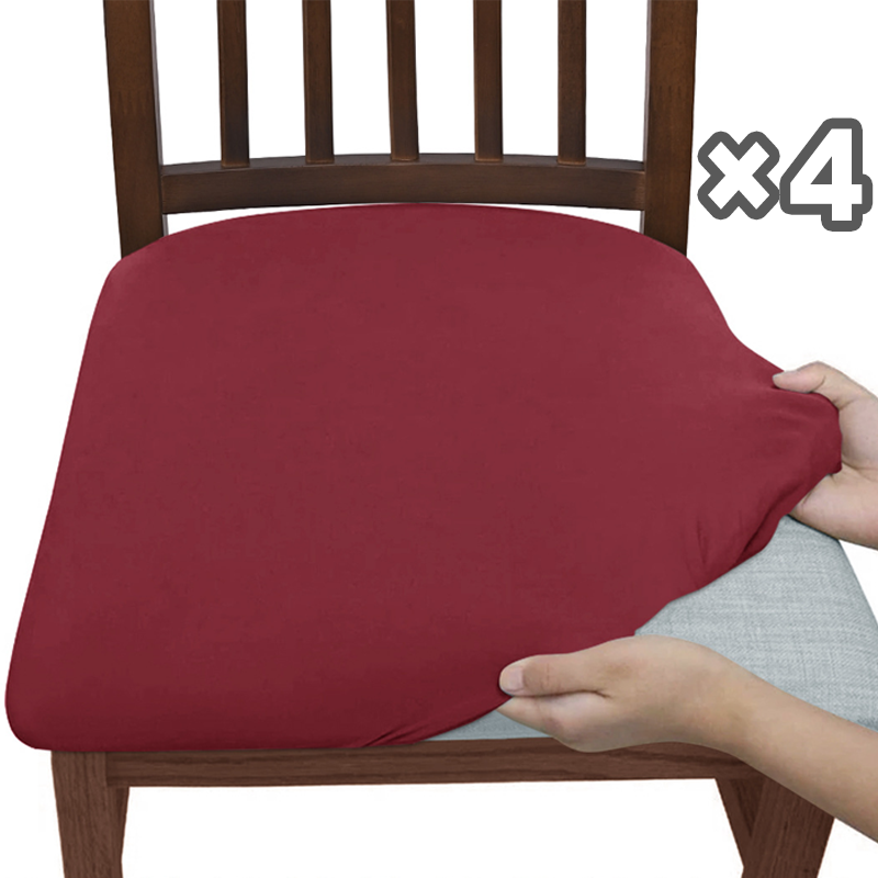 Rekbare waterdichte stoelhoezen (1 set van 4)