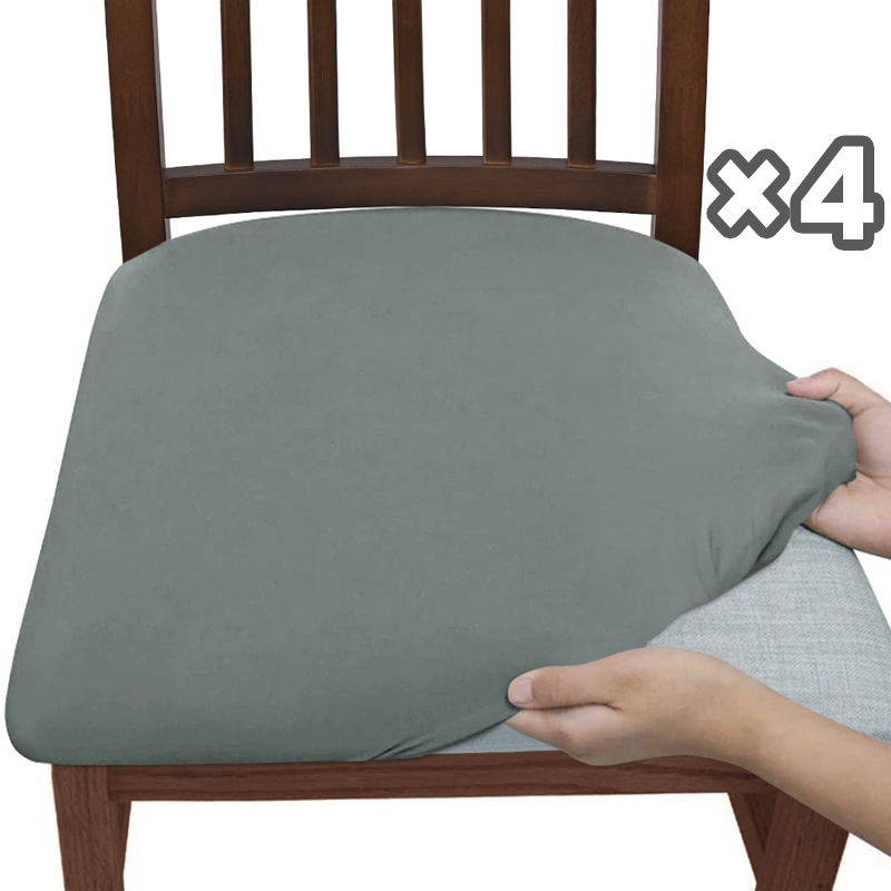 Rekbare waterdichte stoelhoezen (1 set van 4)