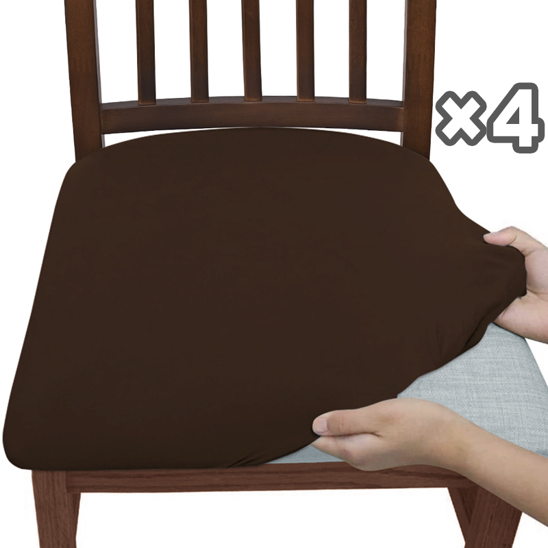 Rekbare waterdichte stoelhoezen (1 set van 4)