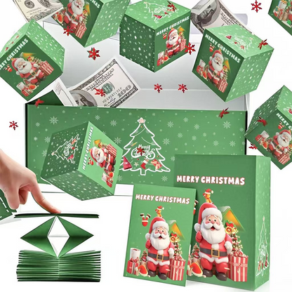 Pop-Up Kerstcadeaudoos met Explosie-Effect