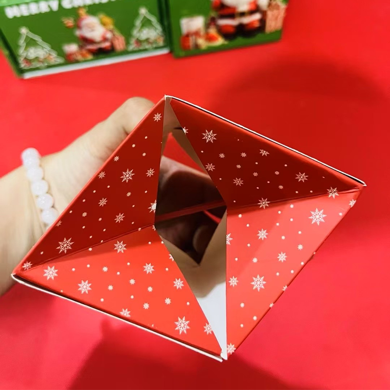 Pop-Up Kerstcadeaudoos met Explosie-Effect